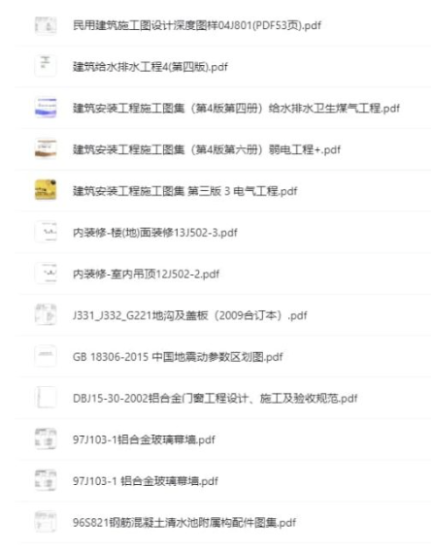 2022国标建筑专业图集大全-资源网站