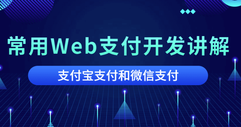 常用Web支付开发讲解-资源网站