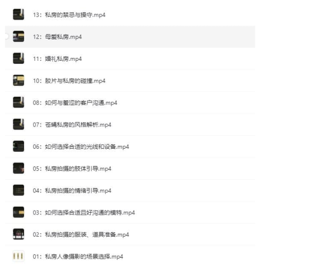 顶级婚礼摄影师-佳能CPS讲师-苍蝇-私房人像摄影摆姿课-资源网站