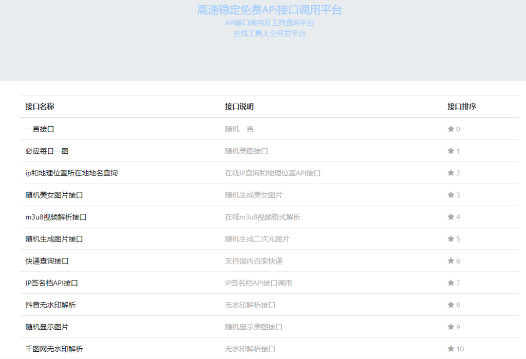 图片[1]-全能API接口PHP源码