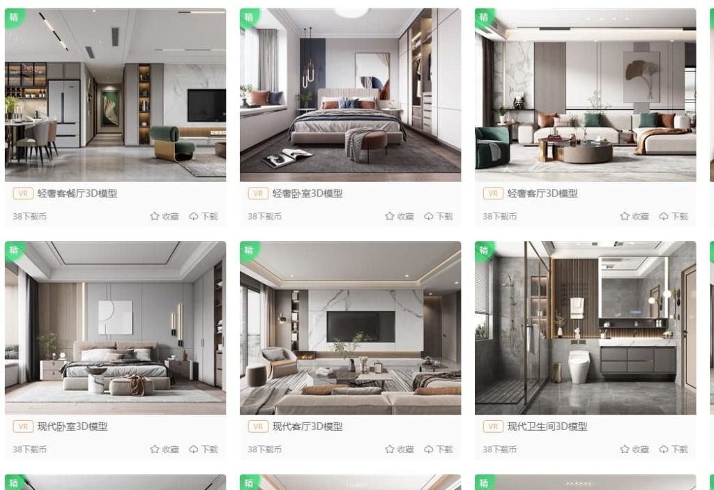 图片[1]-3D场景模型600G-3D溜溜网