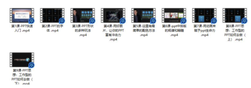 高逼格PPTPPT零基础教程-资源网站