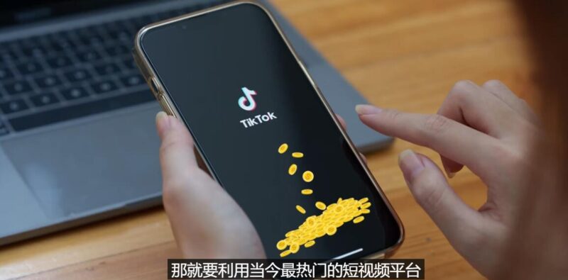 TIKTOK的海外赚钱项目-不录视频-只需剪辑就能月入3000到5000美元-资源网站