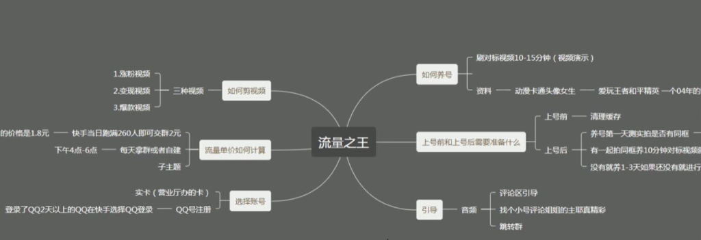 图片[1]-快手流量变现_搬运剪辑涨粉_引导跳转钩子成交-爱分享资源网