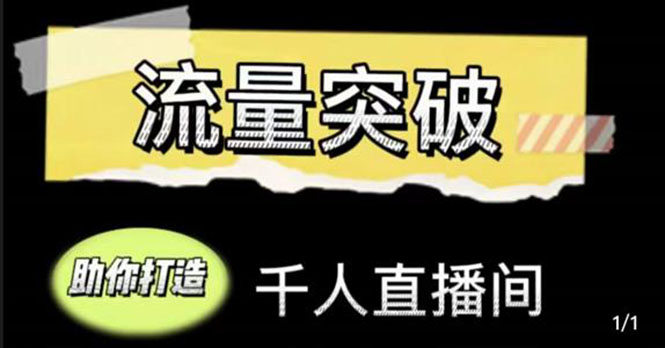 图片[1]-直播运营实战14节视频课_助你打造千人直播间-爱分享资源网