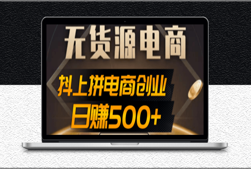 外面收费12800的短视频无货源虚拟电商创业项目-案例解析-资源网站