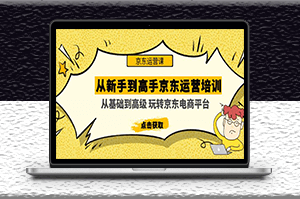 从新手到高手京东运营培训课程_玩转京东电商平台-资源网站