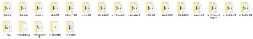 图片[2]-4000套Excel表格模板资料包-资源网站