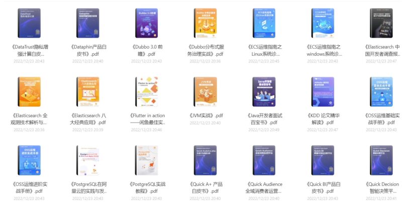 图片[1]-阿里内部出品的it技术书籍120本pdf