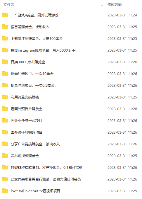 图片[2]-十几种国外撸美金项目_教程＋网址-资源网站