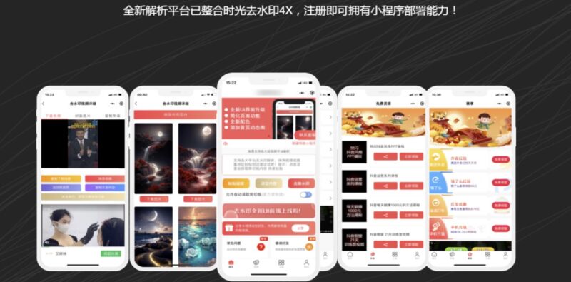 最新去水印小程序源码下载