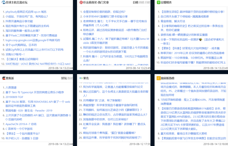 全新整合热搜榜内容系统聚合源码-资源网站