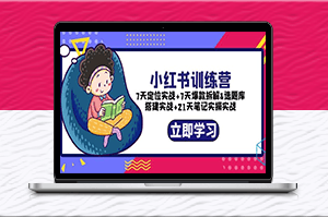 小红书营销实战：7天定位+7天爆款+21天笔记实操-资源网站