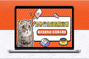 宠物行业短视频运营：突破流量焦虑-降本增效的关键-资源网站