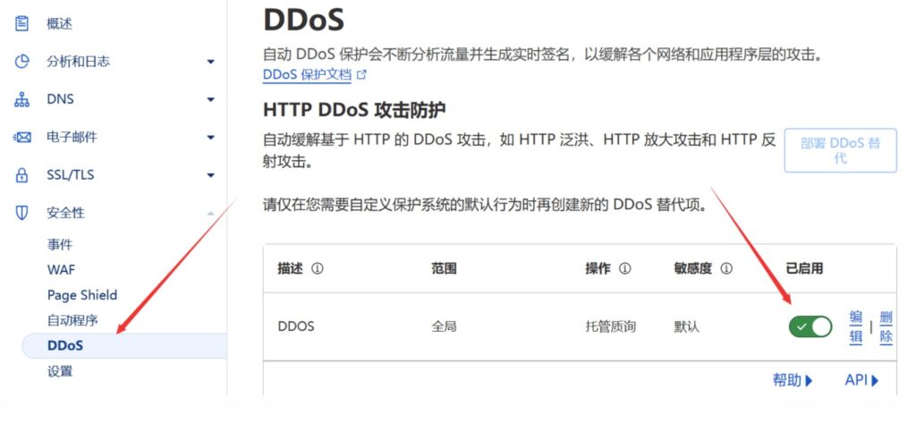 图片[1]-Cloudflare免费防护配置教程