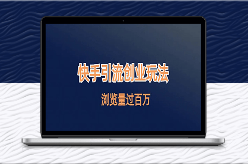 快手引流创业笔记玩法浏览量过百万-资源网站