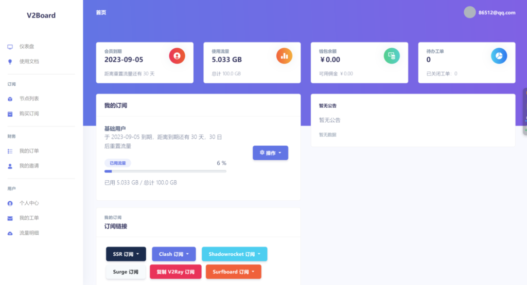 图片[1]-V2board搭建教程：快速搭建+节点对接