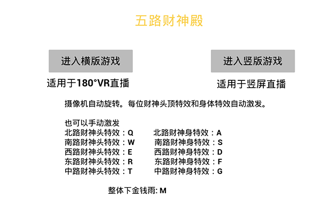 图片[2]-VR全景模式五路财神无人直播玩法_吸金又吸睛