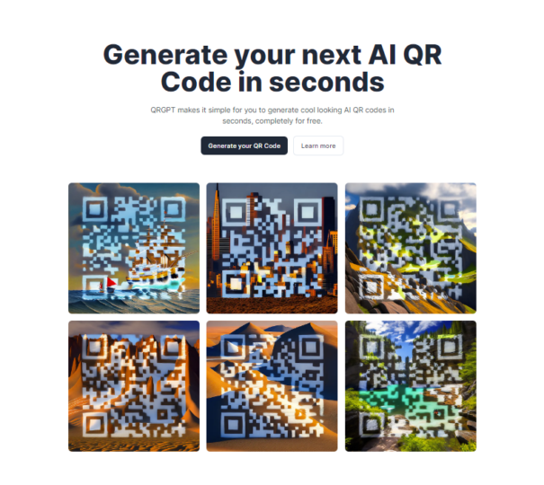 QRGPT-免费在线AI二维码生成神器-资源网站