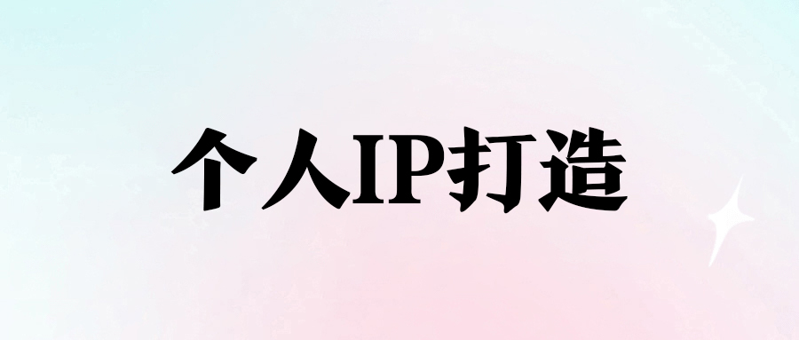 个人IP打造是如今最赚钱的事业-资源网站