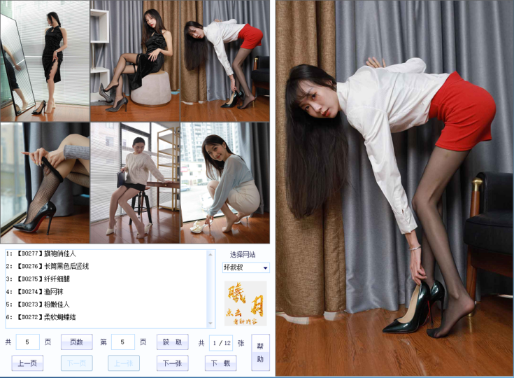写真爬取v2.3全新升级_修复旧版问题_重新排版-资源网站