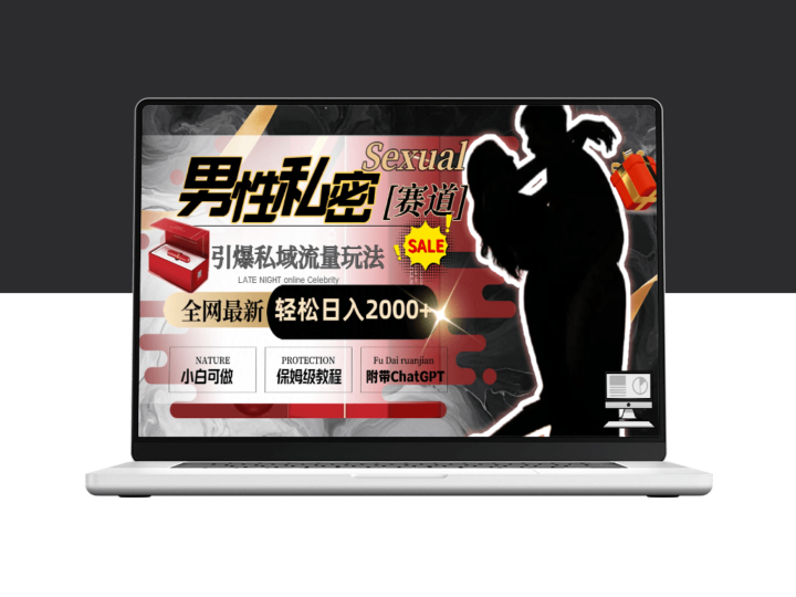 全网最新男性私密赛道_引爆私域流量_日入2000+-资源网站