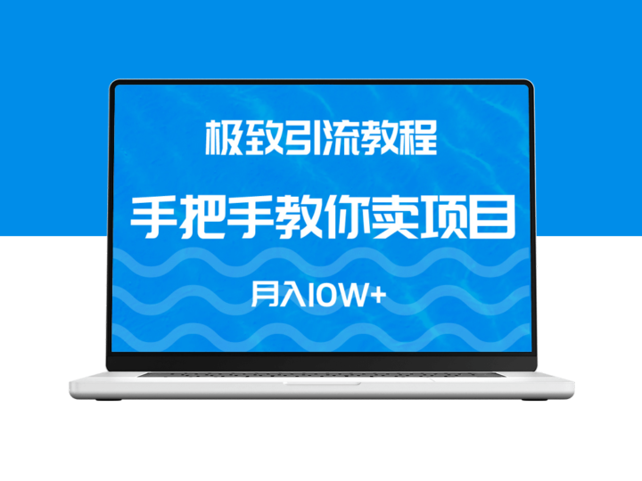 高效引流教程-手把手教你卖项目-资源网站