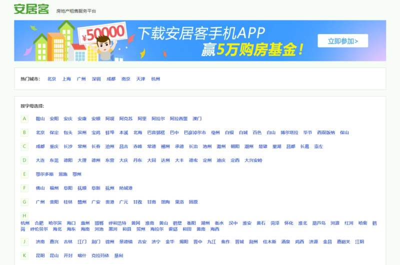 房屋租售网站汇总-助您快速找到心仪之家-资源网站