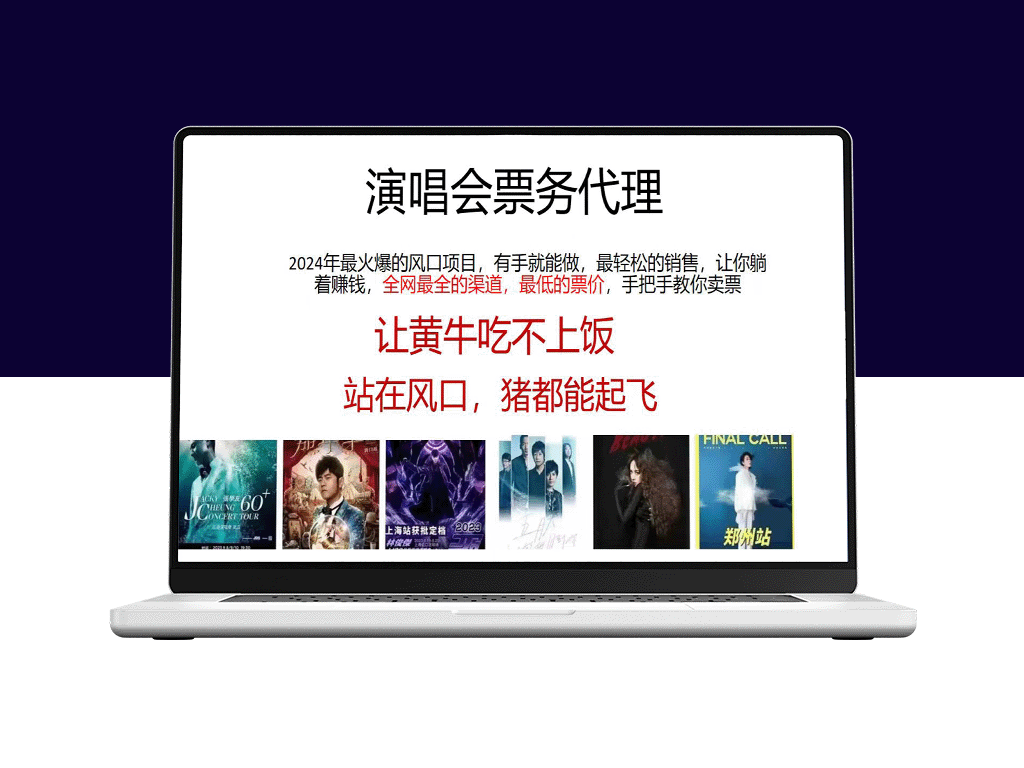 2024演唱会特惠票务代理_超低价格_每日赚取2000元-资源网站