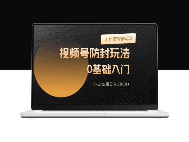 2024年视频号防封指南：日赚3000元-资源网站