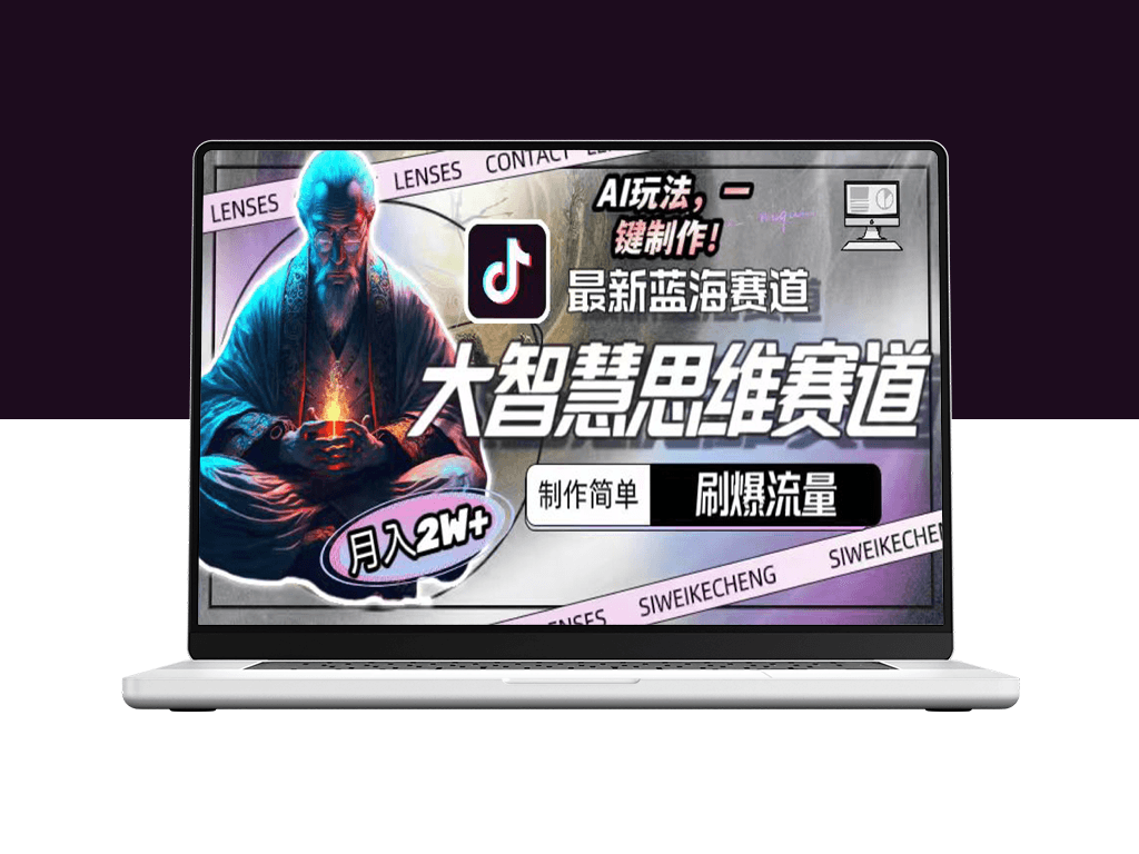 大智慧思维赛道AI玩法_制作超简单-资源网站