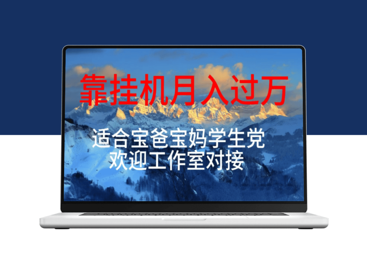 挂机项目日入数百_适合宝爸宝妈_学生党和工作室对接-资源网站