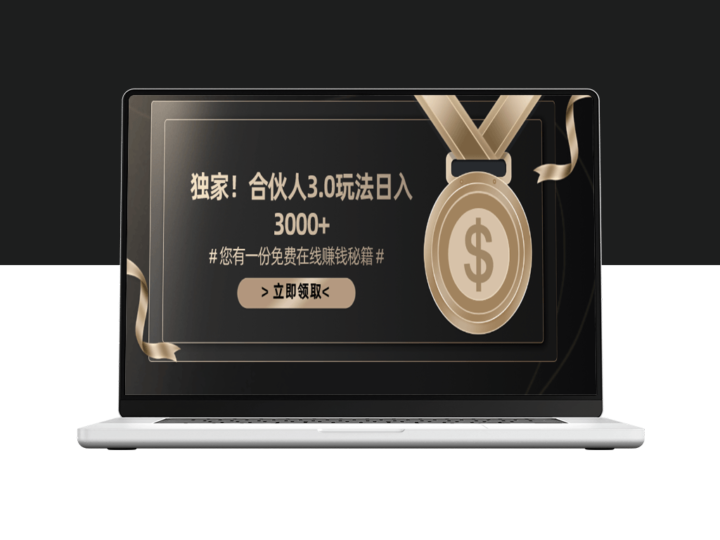 游戏合伙人3.0：日均收益3000+_开启无限增长的蓝海项目-资源网站