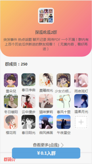 WordPress开发进群V2主题_多种引流方法_引私域二次变现-资源网站