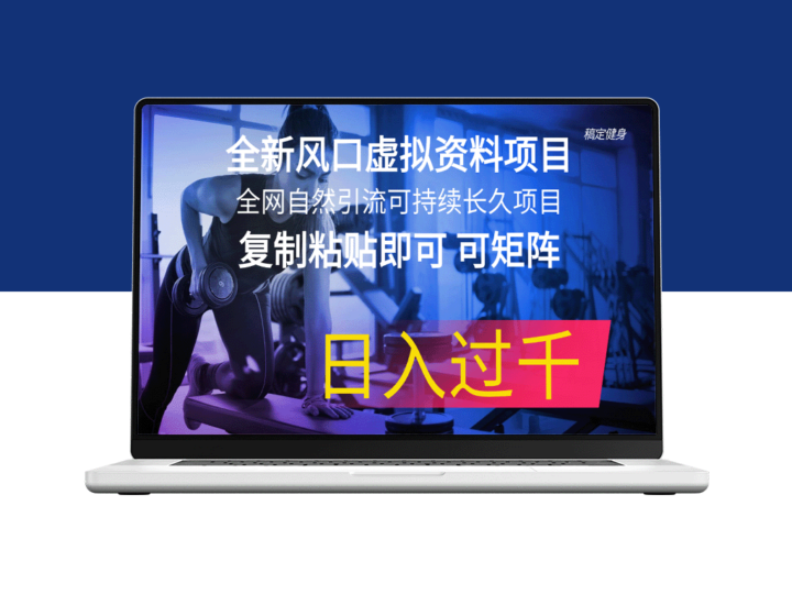 虚拟资料蓝海项目：一键复制粘贴_打造全网自然引流矩阵_持久盈利新风口-资源网站