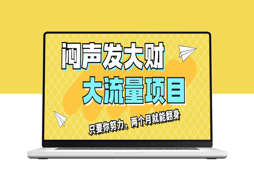 暴利项目：驾驭大流量_月入三万