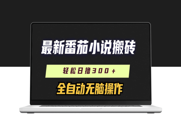 番茄小说搬砖新方法_日赚300+！全自动操作_放大收益-资源网站
