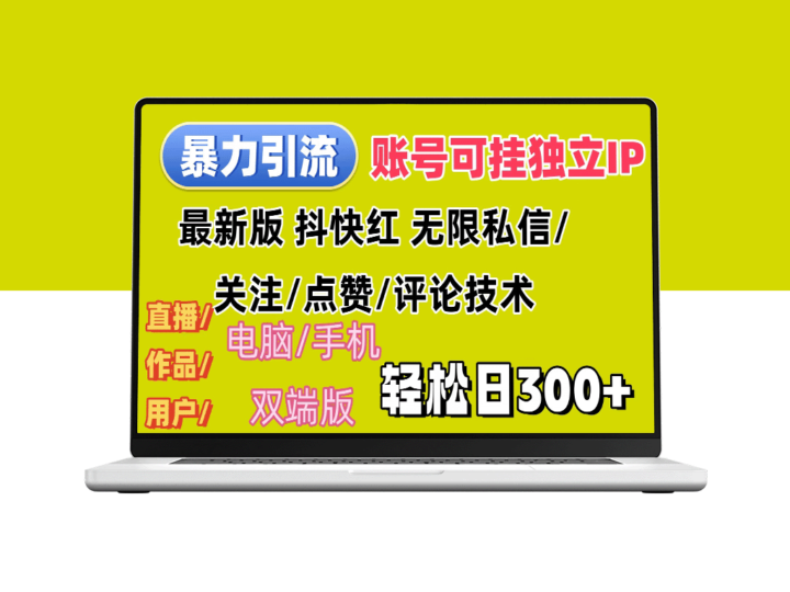 全平台暴力引流法：如何实现日收入300+-资源网站