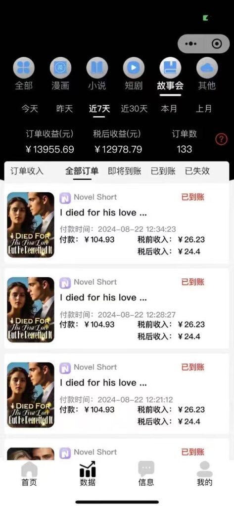 图片[3]-海外小说推文赚美金：日入1000+的蓝海市场与收益放大策略-资源网站