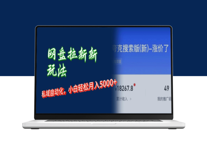 短剧私域新玩法：网盘拉新助你月入5000+-资源网站