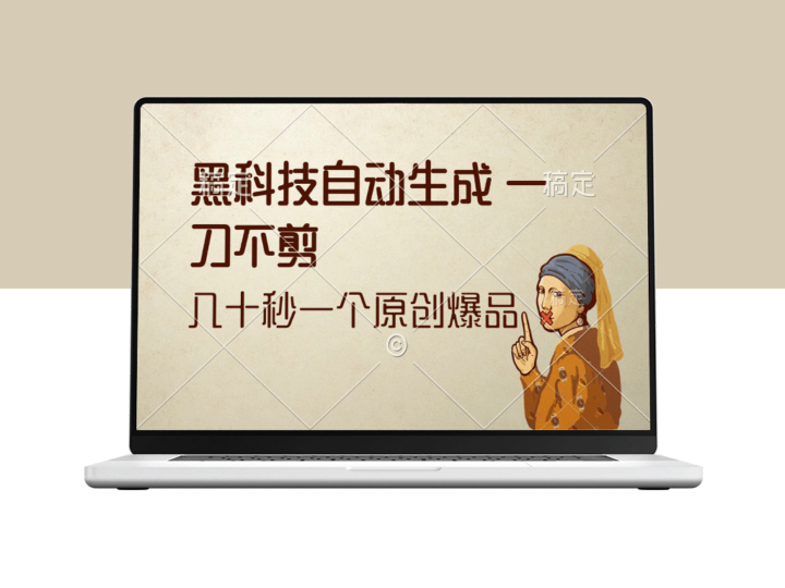 黑科技狂潮：秒变原创_自动生成作品不打折-资源网站