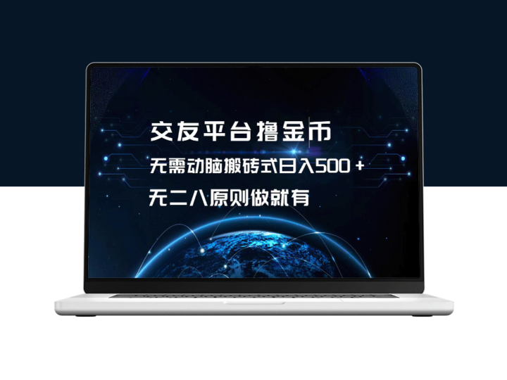 玩转交友平台_日赚500+的秘密技巧_搬砖式操作无压力-资源网站