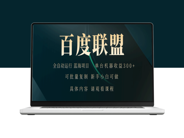 百度联盟全自动化运行：单机稳定支持300+-资源网站