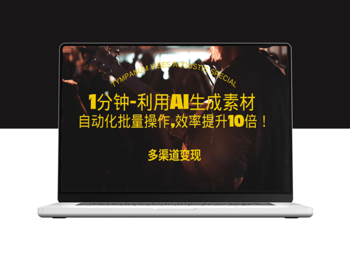 1分钟学会AI生成美女视频_打造10W+热播内容-资源网站