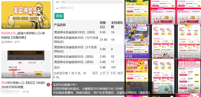 图片[2]-美团神券_通过会员及外卖券膨胀项目_抢占蓝海市场-资源网站