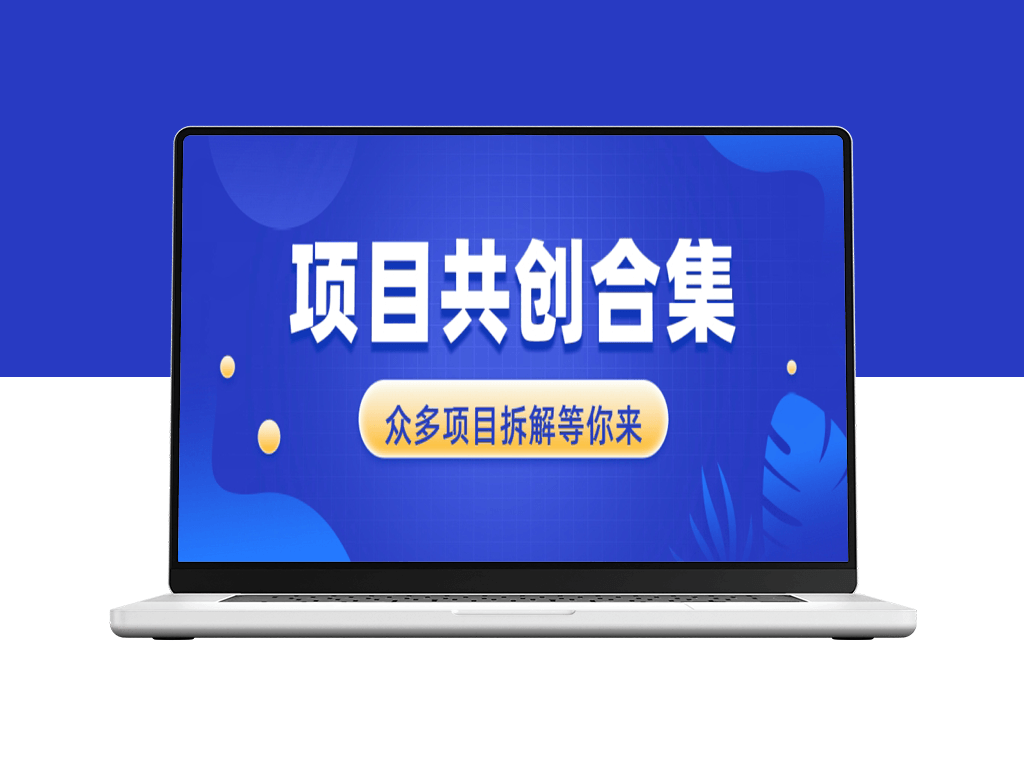 从0到1的项目共创_详解全过程_找到最适合的项目-资源网站