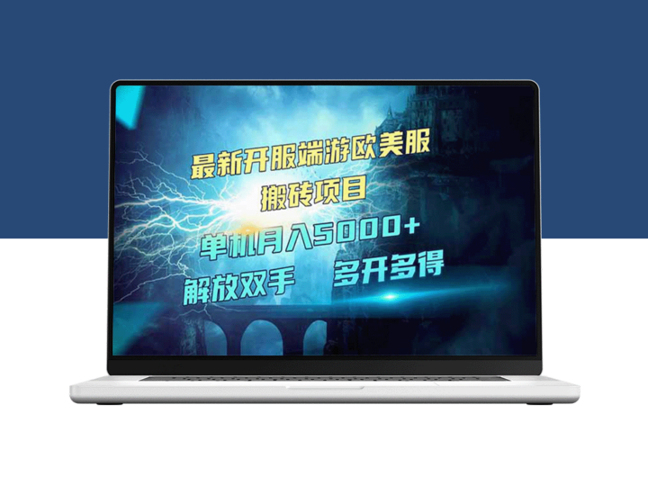 欧美端游搬砖新机遇_最新开服项目红利期_单月收益突破5000+-资源网站