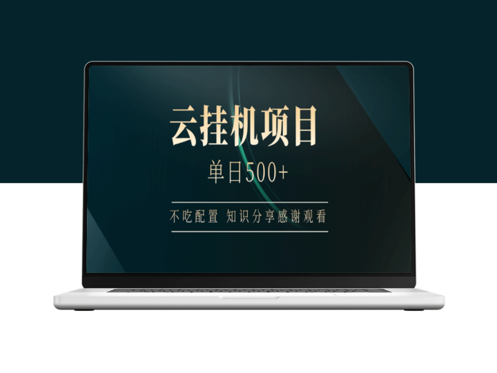 云挂机项目单日收益500+_无需高配置_知识分享与实战经验-资源网站
