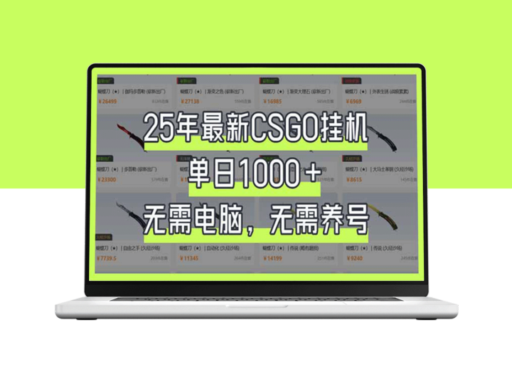 25年全新CSGO挂机系统上线_一天1000+积分_零基础玩家轻松上手_无需电脑与养号-资源网站