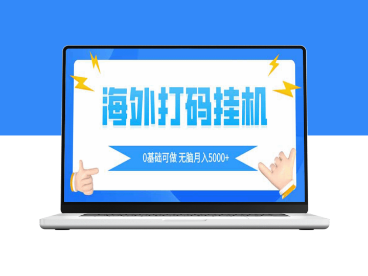 全自动挂机赚美金_海外打码项目月入5000+轻松实现-资源网站